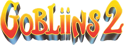 Gobliins 2: The Prince Buffoon logo for Amiga